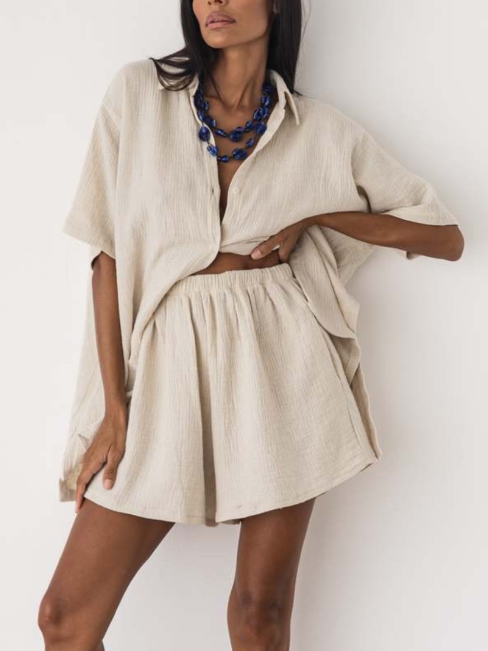 Bahhgoose Cha Short Natural Size S/M